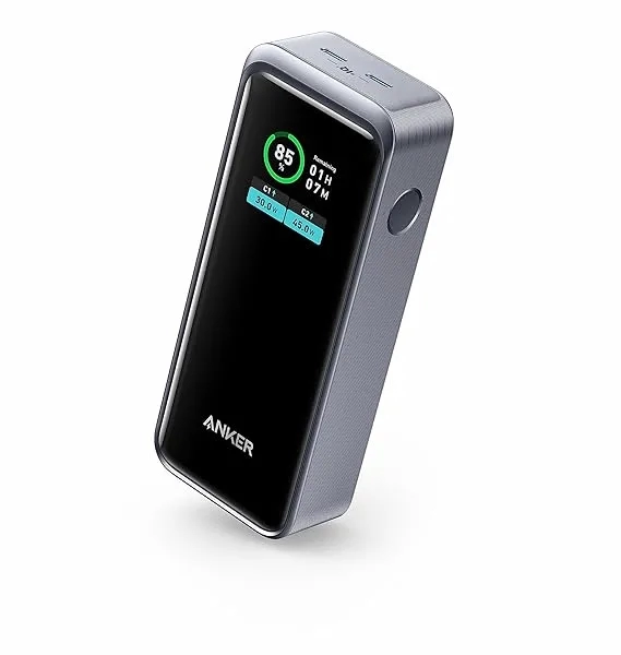 پاوربانک انکر مدل A1335 ظرفیت ۱۲۰۰۰ میلی آمپر با توان ۱۳۰ وات